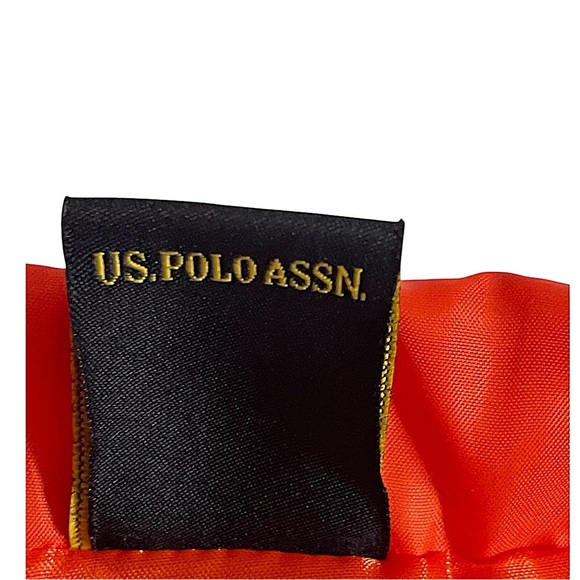 U.S. POLO ASSN. BRIGHT ORANGE VEST U.S. SZ 12 MONTHS EUC - Picture 7 of 10